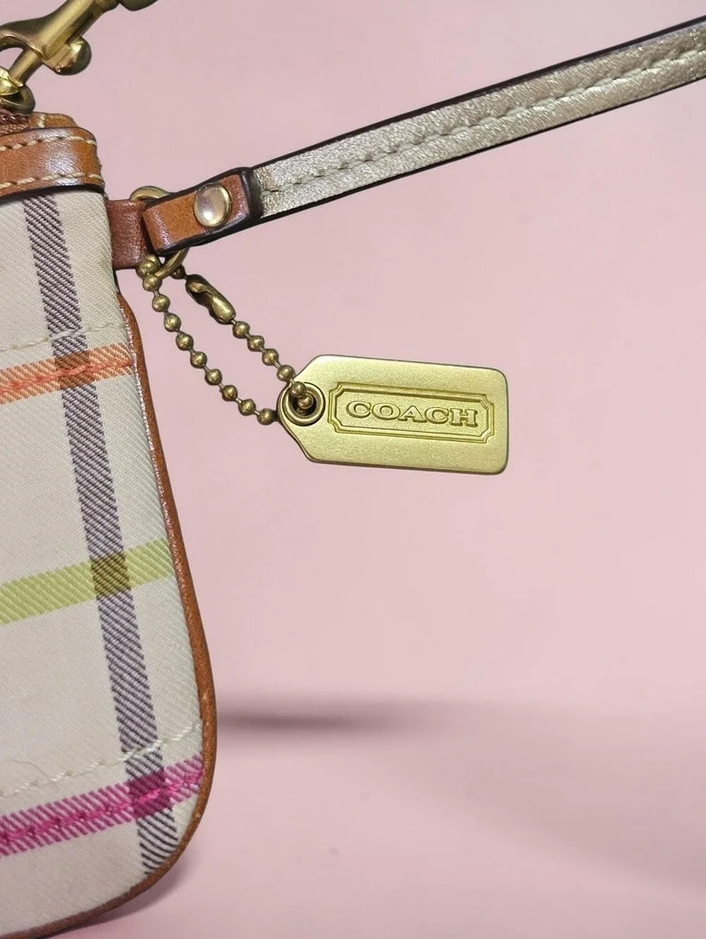 Coach compact wristlet